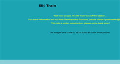 Desktop Screenshot of bittrain.com
